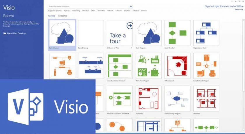 Tải Microsoft Visio Phần mềm vẽ sơ đồ tư duy thuật toán thông minh