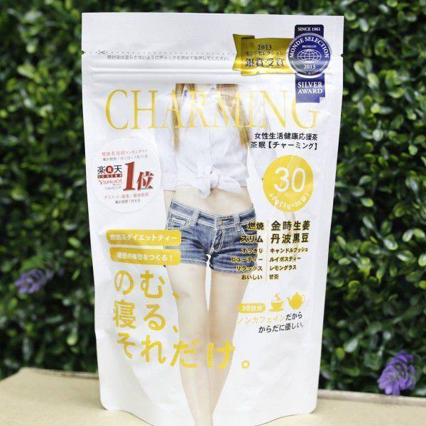 Giới thiệu về trà giải độc và giảm cân Charming của Nhật Bản