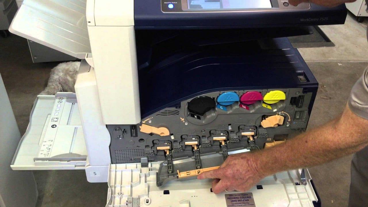 Hướng dẫn một số cách khắc phục máy in, máy photocopy bị tắc mực