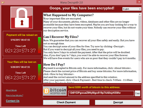 Tip chống WannaCry -  ransomware  mới nhất từ VOZ