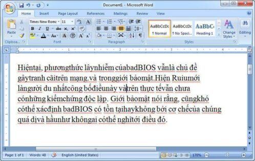 Khắc phục lỗi dính chữ giữa word 2007 và các phiên bản word 2010 ...