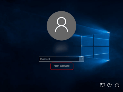 Cách mở khóa laptop khi quên mật khẩu Windows 10