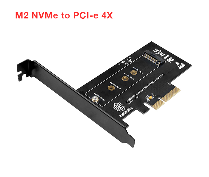 sử dụng card mở rộng SSD PCIe hoặc PCIe SSD Adapter / SSD AIC với khe M.2.