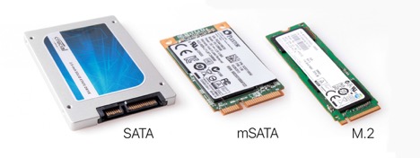Phân biệt các loại ổ cứng SSD