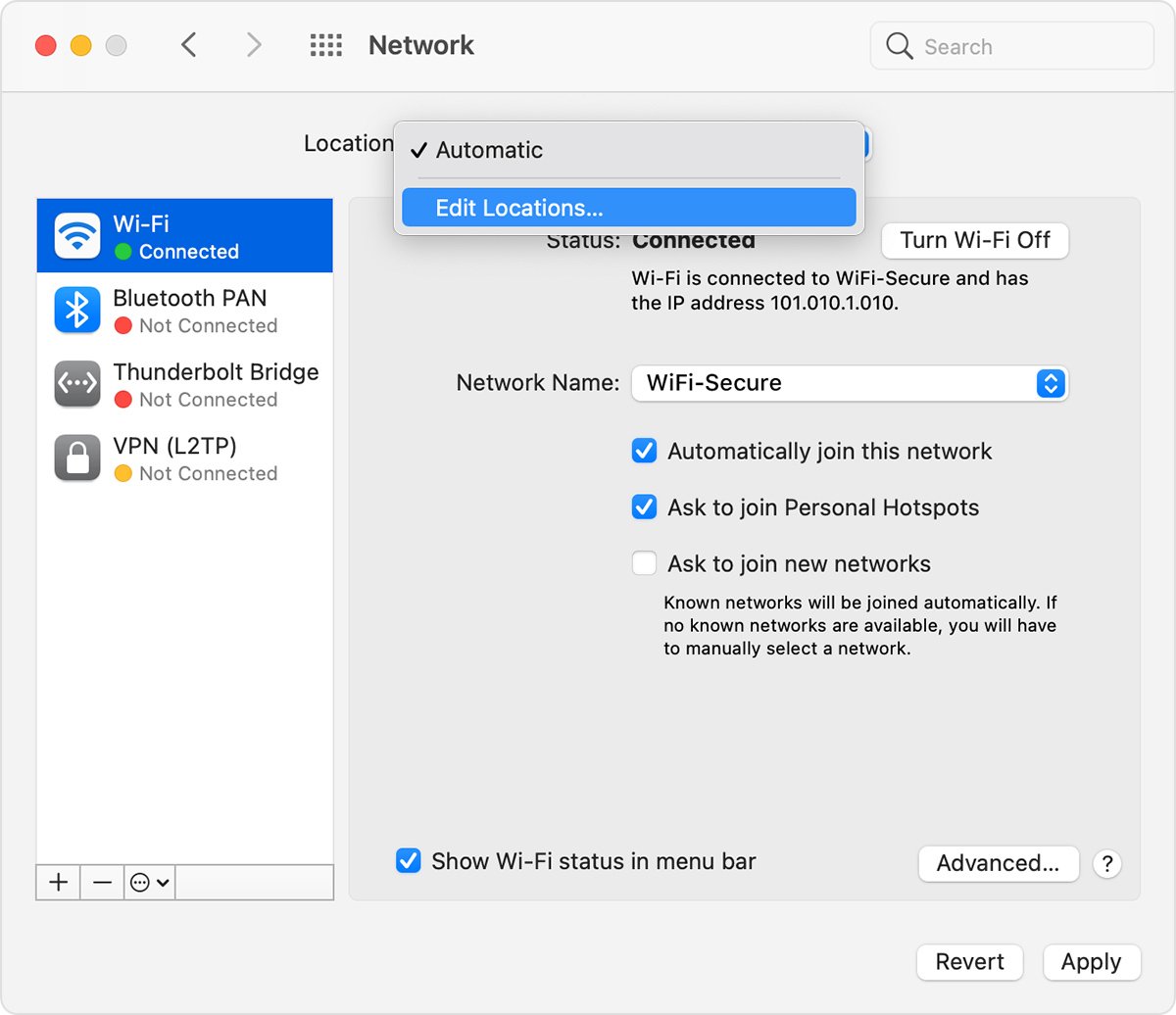 Cài lại Macbook - Kết nối wifi và kiểm tra bảo mật