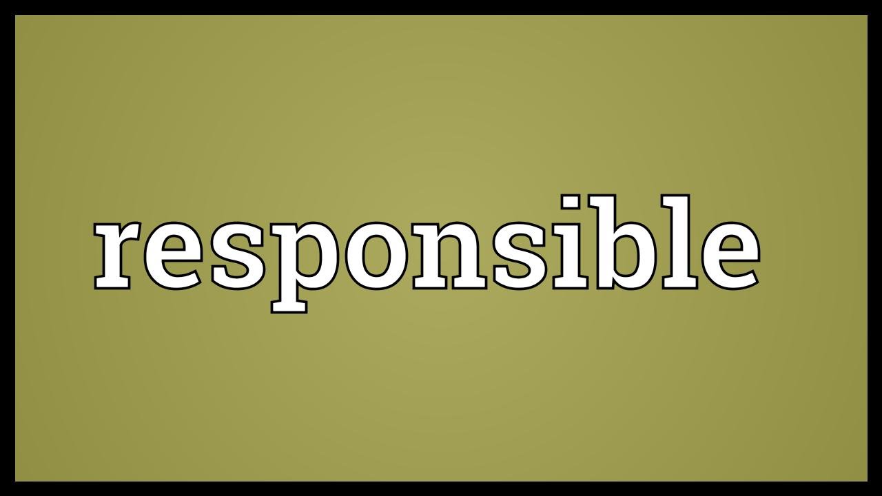 7 Responsible đi với giới từ nào? Responsible to or for? mới nhất