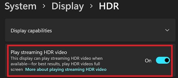 windows-11-play-streaming-HDR-video