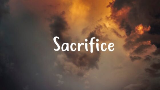 Sacrifice đi với Giới từ gì?