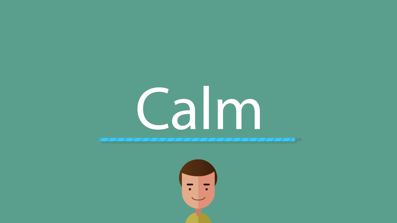 Calm cút với giới kể từ gì? "Calm for" hoặc "calm about"?