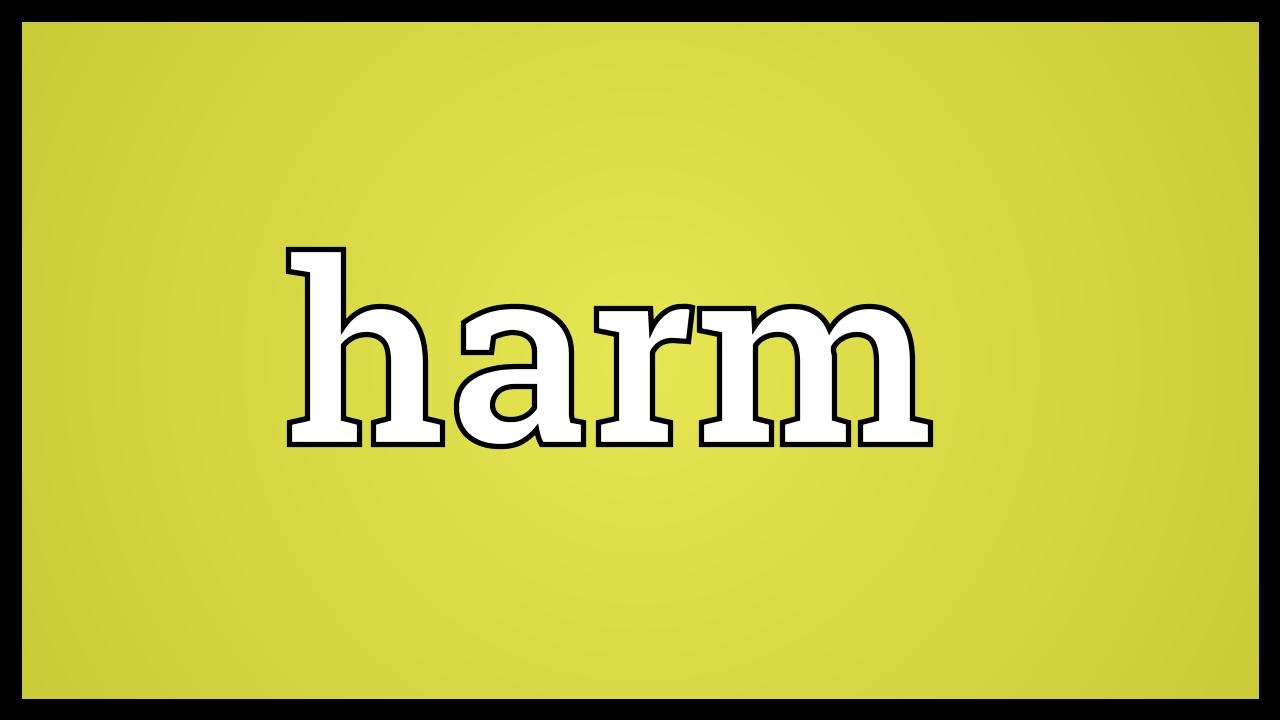 Harm đi với giới từ gì? "harm by" hay "harm to"? 