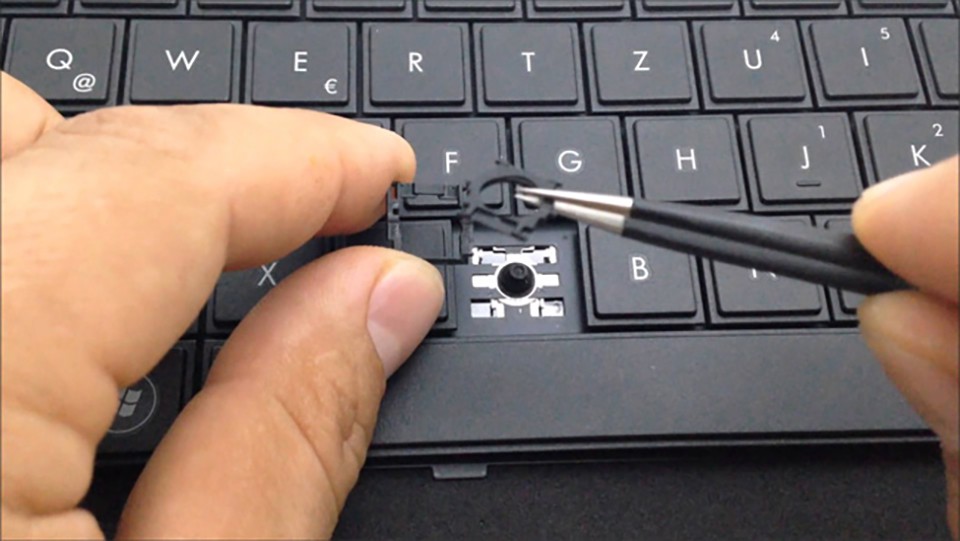 bàn phím của bạn bị kẹt dị vật