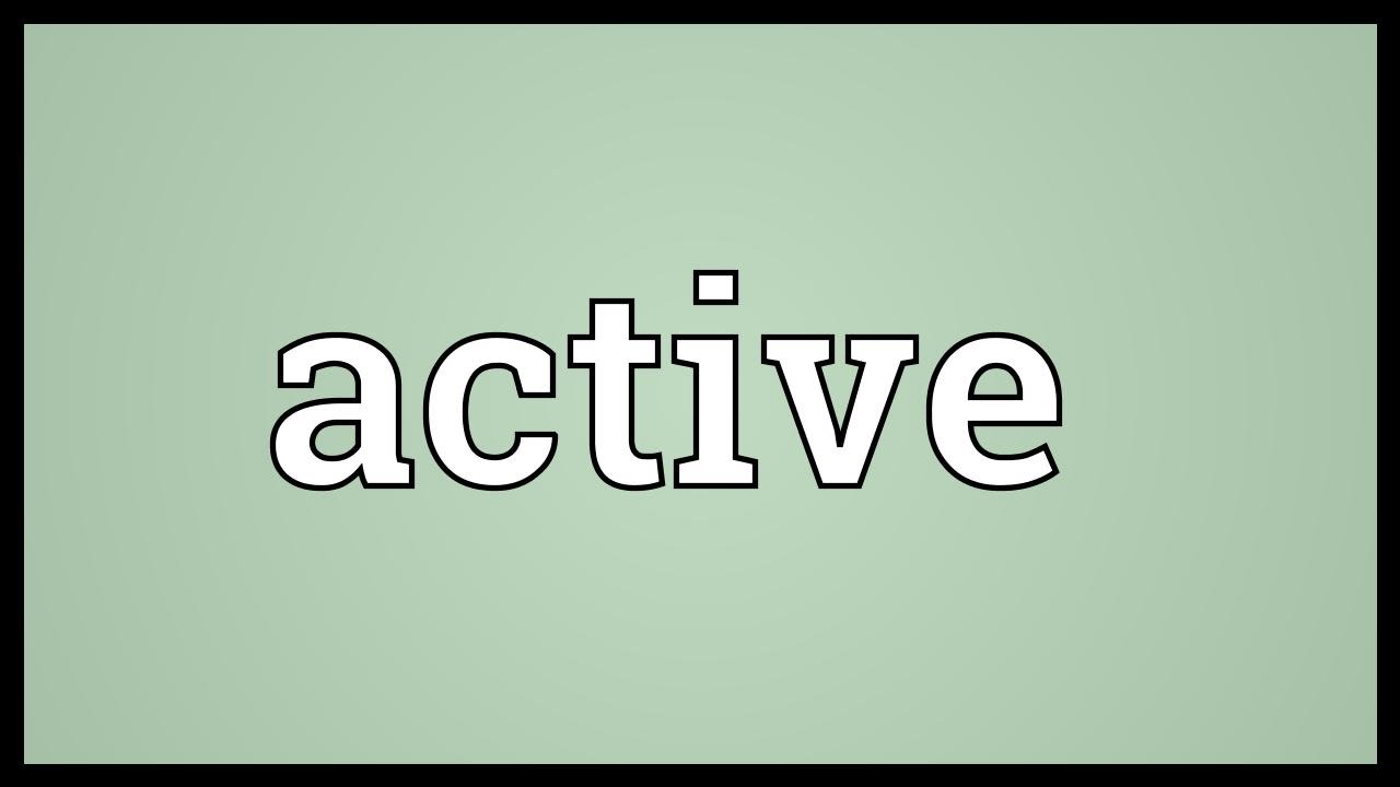 Active đi với Giới từ gì? Active là từ loại gì?