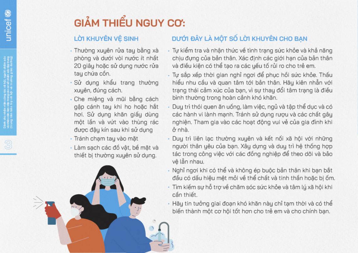 Những điều cần biết để tự chăm sóc bản COVID-19- Page 4 (Blue heart)