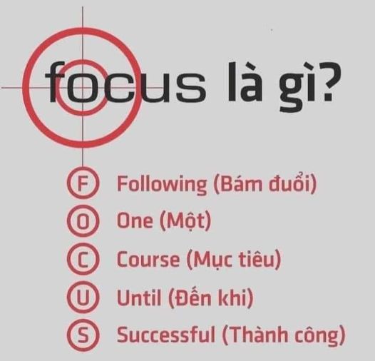 Focus trong câu tiếng anh, Focus là gì ?