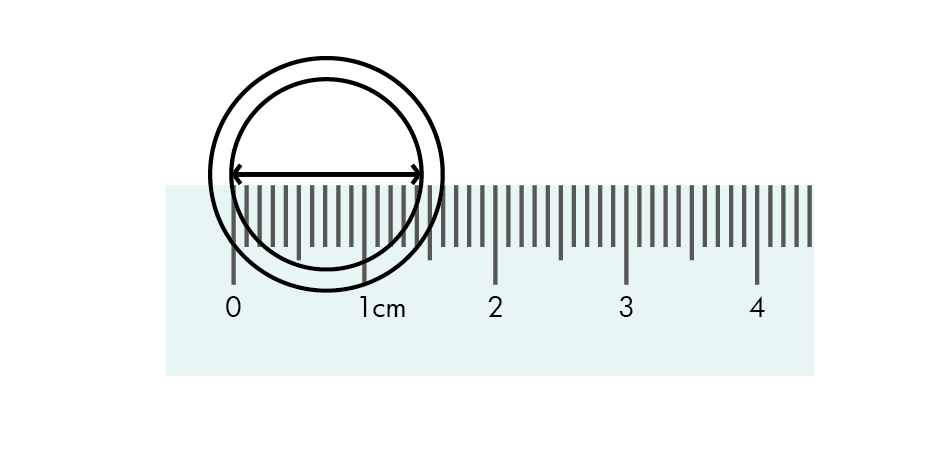 cách đo size nhẫn bằng giấy