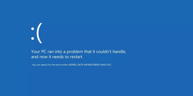 Thông báo lỗi trên Windows 8, 10