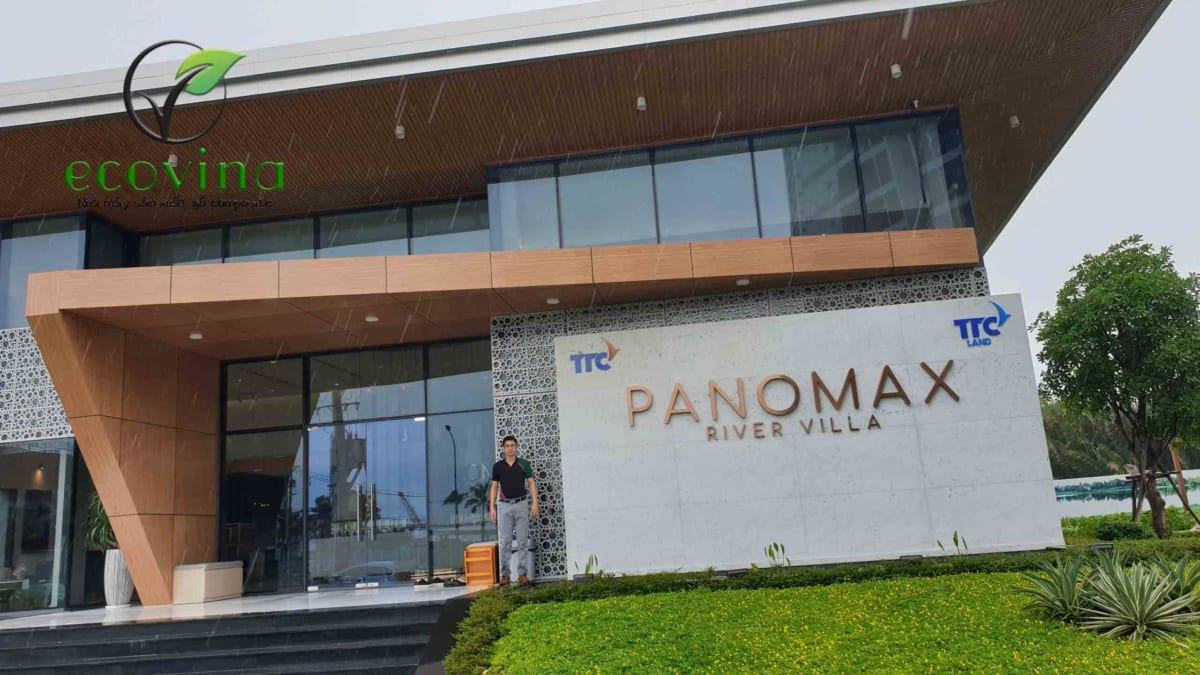Dự án nhà mẫu Panomax tại Hồ Chí Minh do Ecovina trực tiếp thực hiện