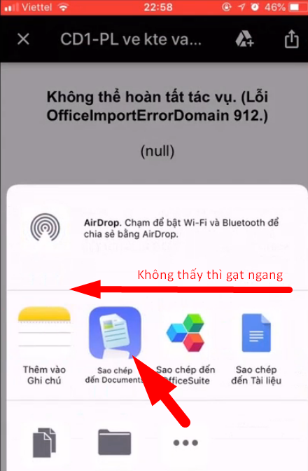 Không thể hoàn tất tác vụ trên Messenger