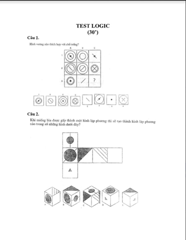 Đề thi GSAT Samsung có đáp án dành cho ứng viên 2022 - Ảnh 4
