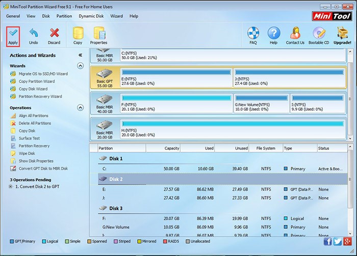 Các bước sửa lỗi the selected disk has an MBR partition table_9