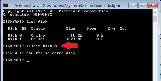 Các bước sửa lỗi the selected disk has an MBR partition table_4